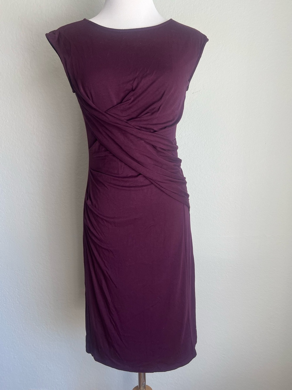 Kut From the Kloth Plum High Neck Draped Dress, 2